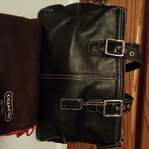 Coach Handbag - Black - Picture 2 of 5